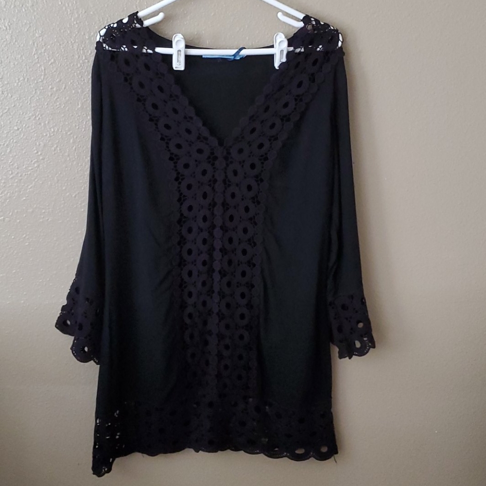 Solitaire Swim Beach Coverup